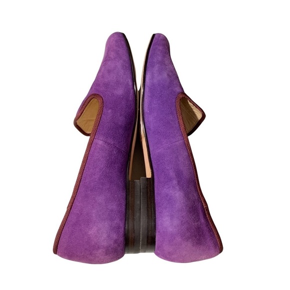 Cole Haan Suede Purple Flats - Picture 3 of 6